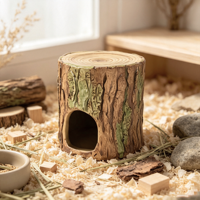 Nouvelle Caverne en Céramique Personnalisée pour Hamster, Abri Respirant en Porcelaine pour Petits Animaux, Nid pour Gerbilles Nains et Reptiles