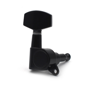 Big Square Niêm Phong <span class=keywords><strong>Guitar</strong></span> Điều Chỉnh Chốt Phím Điều Chỉnh Đầu Máy Cho <span class=keywords><strong>Guitar</strong></span> Điện Đen/Chrome - Product Image 2