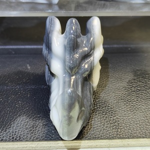 10 + Năm Kinh Nghiệm Nhà Máy Bán Đánh Bóng Chữa Bệnh Đá Pha Lê Thủ Công Taiji Ngọc Reiki Rồng Đầu - Product Image 3