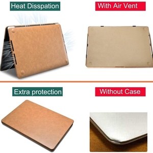 Biểu Tượng Tùy Chỉnh Máy Tính Xách Tay Máy Tính Xách Tay Tay Áo Bảo Vệ Bao Gồm Chống Bụi Không Thấm Nước 15.6 Inch Mềm PU Da Máy Tính Xách Tay Bìa - Product Image 3