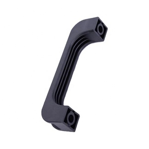 Door Handle Square Nylon Bridge Cabinet Handle Industrial Plastic Black Plastic Outdoor Furniture Furniture Handle & Knob 160mm