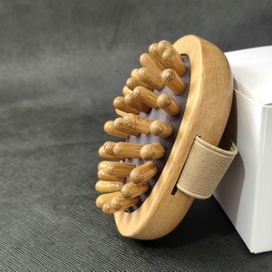 エアクッション木製ボディマッサージブラシ（丸い木製ピン付き） - Product Image 6