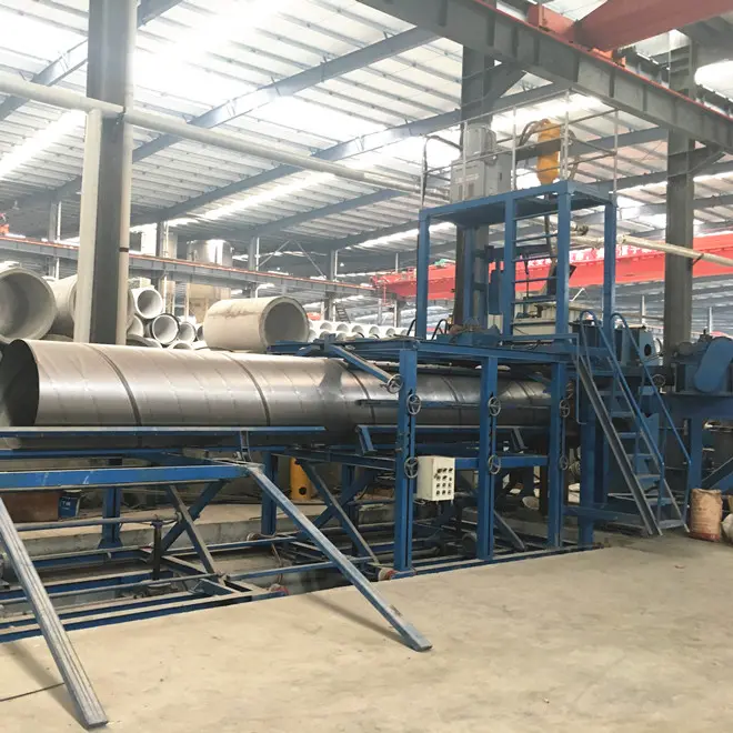 Precast PCCP RCCP JCCP Reinforced Concrete Pipe Spiral Steel Cylinder Welding Machine Production Manufacturers