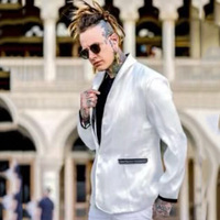 Veste en Fiber optique à LED, manteau lumineux pour fête, mariage, noël, Halloween