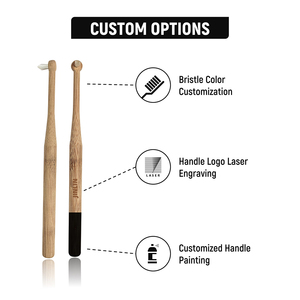 Brosse interdentaire en bambou naturel écologique pour les appareils orthodontiques et l'entretien quotidien <span class=keywords><strong>des</strong></span> espaces interdentaires - Product Image 2
