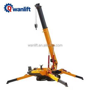 Grue araignée sur chenilles <span class=keywords><strong>Mike</strong></span> en promotion, 8, 10 et 12 tonnes, portée de levage 24m, avec flèche de rehaussement et nacelle de travail - Product Image 4