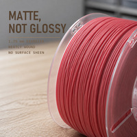 Filamen TPU Matte Siap Cat 80A 1.75mm Permukaan Rendah Kilap Fleksibel untuk Pencetakan 3D Bahan Tahan Aus