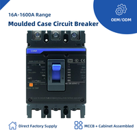 Disjoncteur à boîtier moulé série NXM MCCB 3P 4P 63A 125A 250A 400A 630A Interrupteur principal Basse Tension