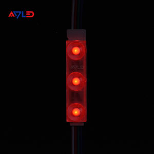 Módulos LED de 4 Pines, Luz 2835, Interior/Exterior, Inyección Impermeable, Retroiluminación LED para Letreros, DC12V RGB 0.72W, Luz de Píxel Verde, Módulo LED - Product Image 2