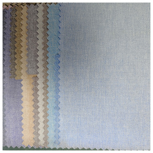 Tissu occultant 3 couches en polyester tissé uni pour rideaux de fenêtre, occultant la lumière du soleil, pour l'ombrage des pièces, en liquidation - Product Image 4