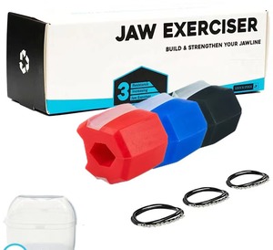 Chengmo Thể Thao Silicone jawline Exerciser máy tính bảng mạnh mẽ hàm Exerciser nhai bóng cho người mới bắt đầu, trung cấp & tiên tiến chúng tôi - Product Image 6