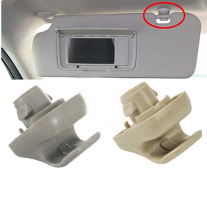 Sun Visor <b>Clips</b> For Honda Fit Accord City Odyssey CRV Civic Gray Khaki Plastic Easy Installation Roof Mount - Product Image 5