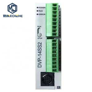 DVP14SS211R คอนโทรลเลอร์ลอจิกแบบตั้งโปรแกรมได้ 14 จุด PLC พร้อมรีเลย์เอาต์พุตพัลส์ความเร็วสูงสำหรับการควบคุมระบบอัตโนมัติทางอุตสาหกรรม - Product Image 1