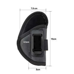 Petite poche de rangement respirante en néoprène et EVA à accès rapide IWB avec clip de ceinture - Organisateur quotidien pour l'extérieur 15x7,8 cm 45g - Product Image 4