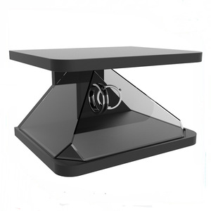 Epso.n Vitrine à projection 3D <span class=keywords><strong>holographique</strong></span> avec matériau perlé en verre Écran de 2.5m Conception pyramidale portable - Product Image 3