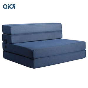 AIDI FTM-01 4 Trifold Sommeil Pad <span class=keywords><strong>Futon</strong></span> Tapis <span class=keywords><strong>de</strong></span> Camping Portable Pliable Étage Canapé Lit <span class=keywords><strong>Matelas</strong></span> En Mousse à Mémoire Pour La Maison <span class=keywords><strong>De</strong></span> Voiture En Plein Air - Product Image 1