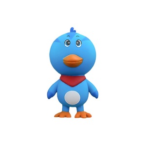 Juguetes Sensoriales de TPR con Forma de Pollos Adorables de la Fábrica HAPU, Juguetes Antiestrés de Rebote Lento, Juguetes de Animales para Apretar, Gran Venta - Product Image 1