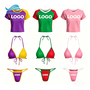 Traje de Baño Personalizado con Cordones, Estilo Brasileño, Cómodo y Moderno, Conjunto de Bikini para Mujer - Product Image 1