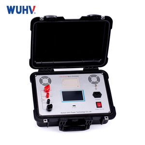 เครื่องวัดความต้านทานหน้าสัมผัสแบบดิจิตอล UHV-H100P ชุดทดสอบความต้านทานหน้าสัมผัส ไมโครโอห์มมิเตอร์ เครื่องทดสอบความต้านทานวงจรเบรกเกอร์ - Product Image 3