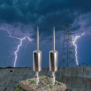 สายล่อฟ้าป้องกันฟ้าผ่ากันแสงทำจากสเตนเลสสตีลสำหรับอาคารสูงป้องกันฟ้าผ่า - Product Image 1