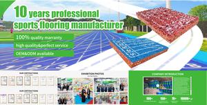 Inolp เม็ดพลาสติก EPDM สำหรับพื้นกีฬาสนามฟุตบอลสำเร็จรูปพื้นวิ่งกรีฑารันเวย์ - Product Image 6