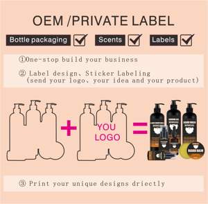 حلاق أفضل مجموعة فاخرة للعناية باللحية للرجال علامة خاصة مخصصة مع زيوت لحية عضوية مرطبة ميزات منعشة-توريد OEM - Product Image 6