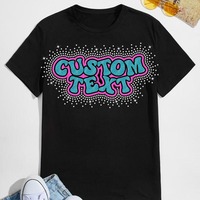 Transfert thermocollant personnalisé de haute qualité pour vêtements, motif vinyle brillant et strass pour la danse