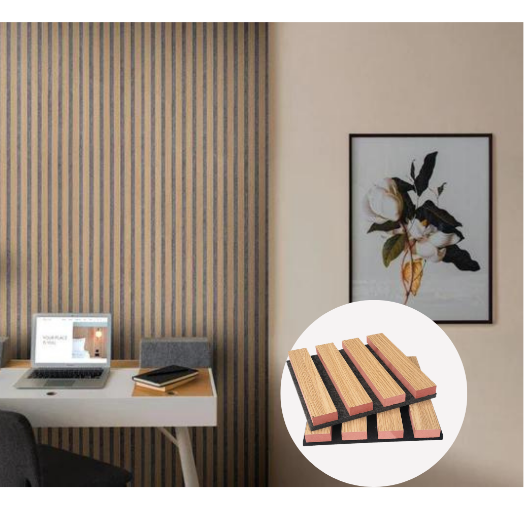 Оптовая продажа, деревянная акустическая панель для украшения