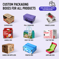Boîte d'emballage en carton ondulé avec logo personnalisé, boîte pliante, boîte d'expédition, boîte cadeau pour l'emballage des produits, OEM