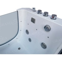 Baignoire Bébé SPA Hydrothérapie Autonome Maison, Bain Massant à Thermostat en Acrylique pour Enfants