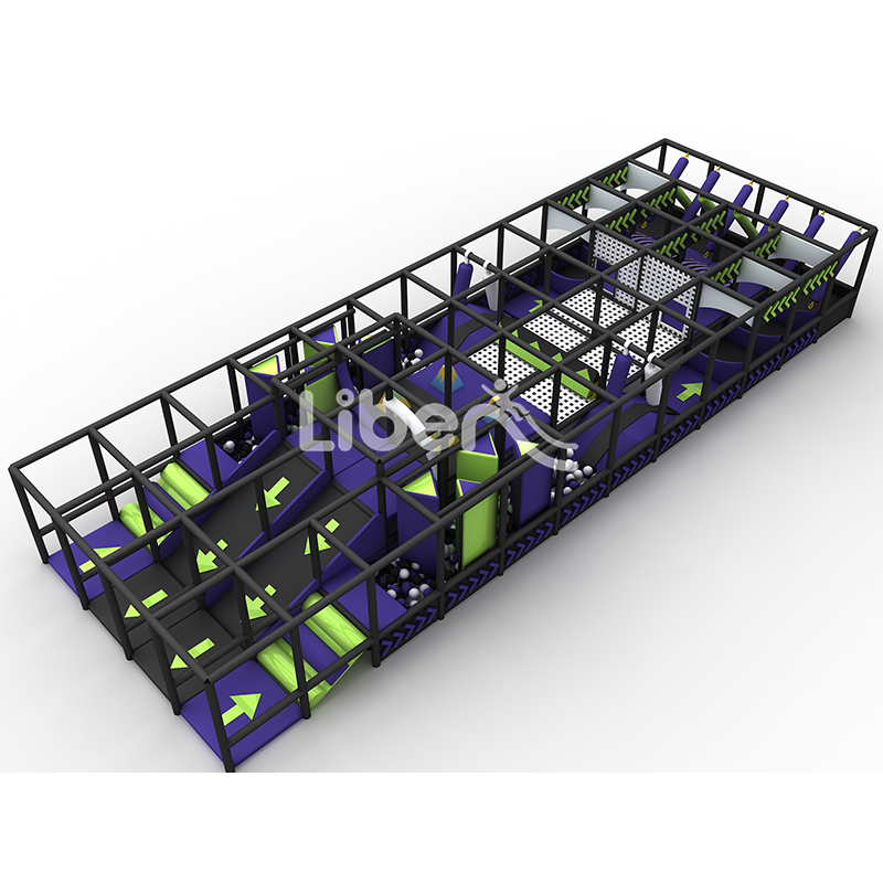 Fun Commercial Indoor Playground Maze Structure