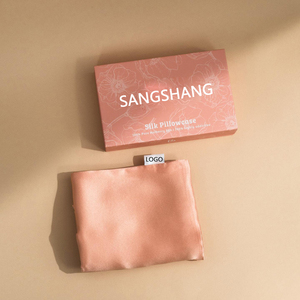 Hot Bán Mặt Hàng Quà Tặng Lụa Gối Tốt Cho Tóc Và Da Lụa Pouch100 % Dâu Lụa Gối Trường Hợp Và Mắt Bộ Mặt Nạ - Product Image 1