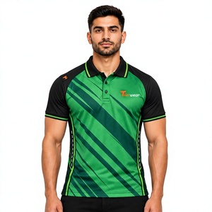 Polo de golf personnalisé pour hommes, sublimation, respirant, vêtements de sport, séchage rapide, vêtements d'équipe, fabrication OEM, marque privée, fabricant - Product Image 1