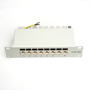 Panneau <span class=keywords><strong>de</strong></span> brassage blindé <span class=keywords><strong>8</strong></span> ports <span class=keywords><strong>de</strong></span> style allemand au meilleur prix auprès des fabricants chinois - Product Image 2