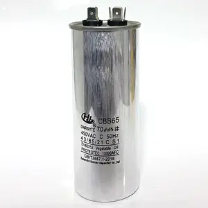 Condensateur cbb65 sh 4 + 2PINS en aluminium 450V 35UF 30uf 40uf