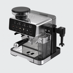 Macchina da <span class=keywords><strong>Caffè</strong></span> Semiautomatica PANCERKA con Montalatte Automatico, Preparazione One-Touch <span class=keywords><strong>e</strong></span> Schiuma Cremosa per Uso Domestico, Ufficio <span class=keywords><strong>e</strong></span> Feste - Product Image 5