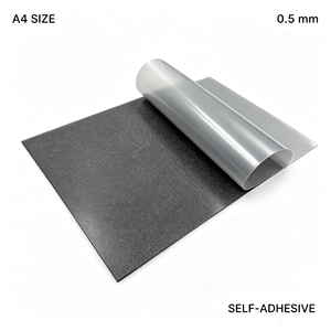 Feuille magnétique souple en vinyle imprimable A4 autocollante pour découpe et pliage industriels – Fabricant - Product Image 1