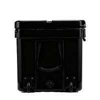 Glacière à roulettes rotomoulée isotherme robuste de 115 QT avec poignée en métal PE, design moderne et portable, pour la pêche et le transport de canettes