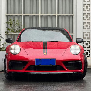 Vinilo Polimérico de Fibra de Carbono de 8mil TPU para Envoltura de Automóviles, Rojo <span class=keywords><strong>Escarlata</strong></span>, Estilo Ejecutivo, Antivaho, Visibilidad Clara, Brillante - Product Image 2