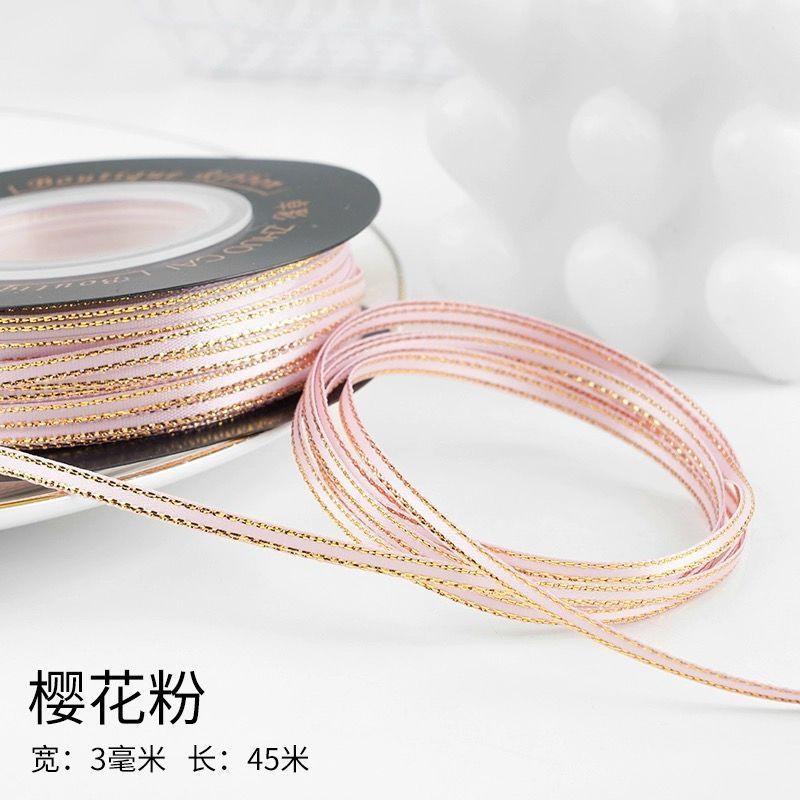 Fleur de cerisier rose 3 mm de largeur et 50 mètres