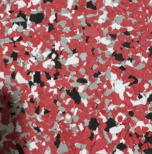 Professional Epoxy Floor Flake Chips for Garage Flooring Coatings Thin Hard Solid Color <b>Vinyl</b> Flake - Product Image 1