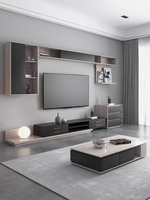 Meuble TV et Table Basse Scandinaves Rétractables Modernes Simples pour Salon (Vente en Gros)