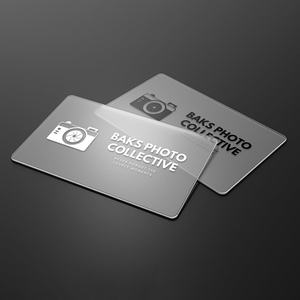 Danh thiếp PVC tùy chỉnh cao cấp với in logo, tên và danh thiếp chất lượng cao, trong suốt, mờ. - Product Image 2