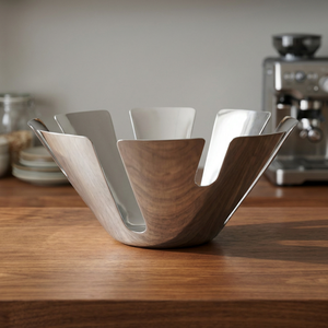 Premium Stainless Steel Regular Bread Basket Stylish CLASSIC Design Mirror Finish at Wholesale Price - Product Image 4