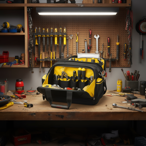 Sac à outils multi-accessoires Stanley Fatmax 18 pouces, robuste, avec plusieurs poches et compartiments organisés pour les outils - Product Image 3