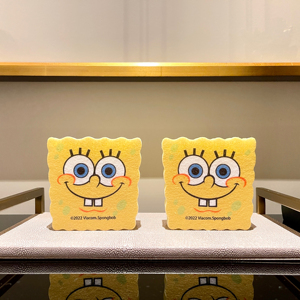 Không Scratch Sponge Bob Shaped Bath Brushes Bọt Biển & Scrubbers Làm Sạch Miếng Bọt Biển Bọt Cho Nồi Chảo Món Ăn Hearth Vòi Chậu - Product Image 1