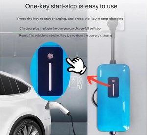 แท่นชาร์จแบบพกพาสำหรับรถยนต์32A 16A 3.5KW 220V สถานีชาร์จแบบพกพา - Product Image 6