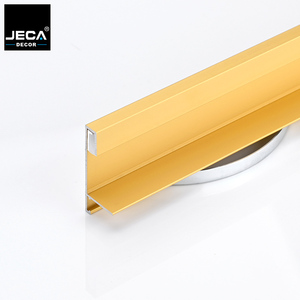 Plinthe en aluminium de luxe JECA 6063-T5 |   Vis invisibles pour <span class=keywords><strong>plinthes</strong></span> modernes |   Usine de bandes décoratives murales anti-corrosion - Product Image 1