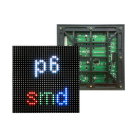 Module d'affichage LED P6 extérieur étanche de haute qualité, couleur pleine, SMD 192*192mm, luminosité 5000cd, garantie 1 an
