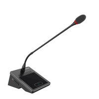 Système de Conférence Audio HUAIN HY-D630DA1 Microphone de Table DSP Unité Filaire Dante avec Alimentation POE 48V 30Hz-20KHz SNR >82dB
